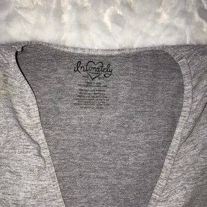 Free People Tops - Intimately Free People XS/S Gray Long Sleeve Free People Tops - Intimately Free People XS/S Gray Long Sleeve
